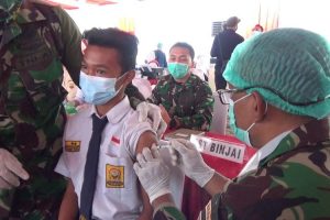 Serbuan Vaksinasi Maritim TNI AL Go To School akan Digelar oleh Kolinlamil