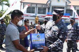 Kasal Laksamana Yudo Margono Tinjau Serbuan Vaksinasi Covid-19 di Banyuwangi
