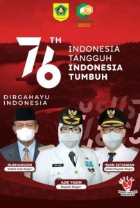 Ucapan HUT Kemerdekaan RI Ke-76 Pemkab Bogor