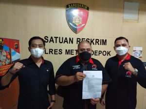 DPC PDIP Kota Depok Laporkan Pengungah Konten Hoaxs Megawati