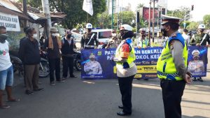 Satlantas Polrestro Jaktim Sosialisasikan Operasi Patuh Jaya 2021