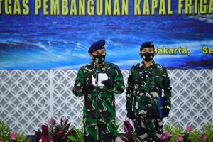 Perkuat Alutsista, TNI AL Bangun Kapal Frigate