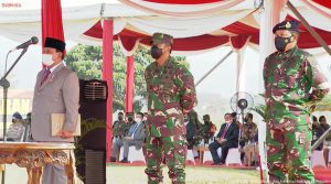 Kasal Saksikan Penetapan Komcad di Pusdiklatpassus Batujajar