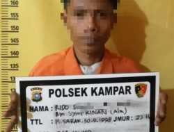 Baru Bebas dari Penjara, Residivis Kembali Ditangkap Polsek Kampar Terkait Kasus Pencurian
