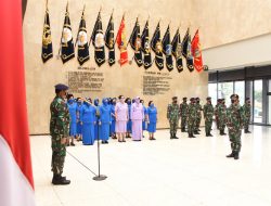 Kasal Terima Pelaporan Korps Kenaikan Pangkat 11 Pati TNI AL