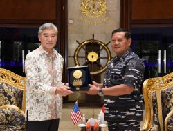 Tingkatkan Kemampuan Angkatan Laut, Kasal Terima Kunjungan Dubes AS