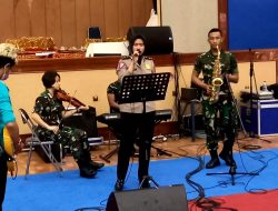 Satsik TNI AL Kedatangan Tamu Band Polwan dari PMJ
