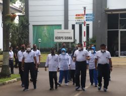 Wapres RI Ma’ruf Amin Olahraga Bersama di Seskoal