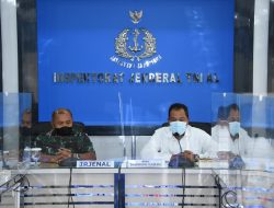 Sampaikan Taklimat Awal, Irjenal Buka Kegiatan Pemeriksaan BPK U.O. TNI AL
