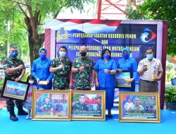 Kadispenal Terima Penyerahan Jabatan Kasubdispenum