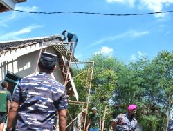 Sepakat, Marinir TNI AL akan Perbaiki Rumah Warga Pasuruan yang Terkena Mortir