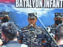 Tidak Ada Korban Jiwa, TNI AL Turut Prihatin dan Perbaiki Rumah Terkena Mortir
