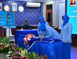 Ketum Jalesenastri Pimpin Serah Terima Dua Jabatan Pengurus Jalesenastri