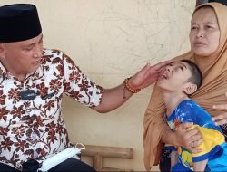 Hasbulah Rahmad Sambangi Anak Penderita Meningoensefalitis di Cilangkap