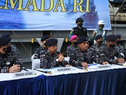 TNI AL Tangkap Kapal Asing Pengangkut  RBD Palm Olein