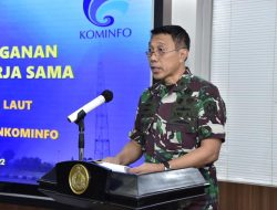 Tingkatkan Kemampuan Peperangan Elektronika, TNI AL Tandatangani PKS dengan Kemenkominfo