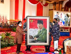 Presiden RI ke 5 Megawati Resmikan KRI Bung Karno-369 Kelas Korvet Masuk Jajaran TNI AL