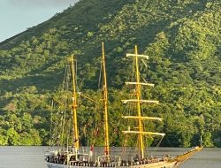 KRI Dewaruci Menelusuri Jalur Pelayaran Distribusi Rempah 