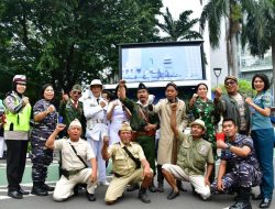Antusiasme Masyarakat Sambut Sosialisasi TNI AL dalam Car Free Day