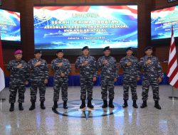 Kasal Pimpin Sertijab Tiga Jabatan Strategis di Lingkungan TNI AL