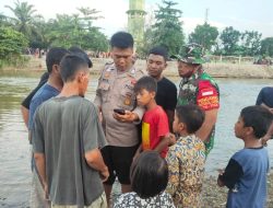 Tim Gabungan Cari Warga Diduga Tenggelam di Sungai Rokan Kab Rohul