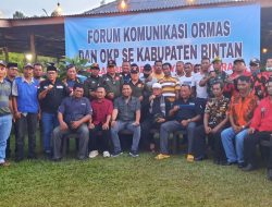 Ormas Bersama OKP Se- Bintan Sepakat Tolak Pukat Trawl dan Cantrang