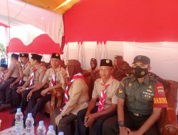 Sertu Ardi Hadiri Pembukaan Perkemahan di Wilayah Binaan