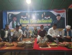 Babinsa Koramil 04/Pkl Kuras Hadiri Acara Bersholawat di Desa Binaan