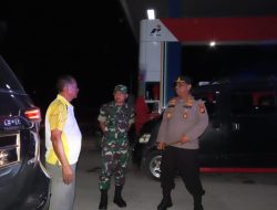 Paska Kenaikan Harga BBM, Dandim 0313/KPR bersama Kapolres Kampar Tinjau SPBU di Kota Bangkinang