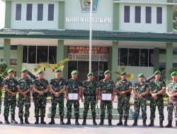 Dandim 0313/KPR Pimpin Korp Raport Pindah Satuan