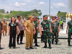 Danrem 031/WB Tinjau Hibah Tanah Dari Pemerintah Kabupaten Rokan Hulu Riau