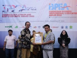Gledex Logistik Raih Penghargaan IPBE Awards 2022