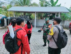 Cegah Karhutla , Babinsa dan Manggala Agni Beserta MPA Cek Titik Hotspot