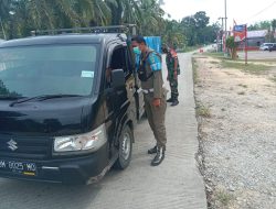 Awasi Lalulintas Hewan Ternak Bersama Polsek dan Dinas terkait di Wilayahi Tambusai