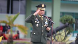 Dandim 0313/KPR Pimpin Upacara HUT Ke-77 Tentara Nasional Indonesia