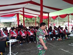 Babinsa Koramil 09/Langgam Berikan Materi Wasbang Kepada Mahasiswa ITP2I