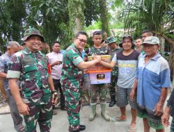 Kunker Waaster KASAD Brigjen Doni Hutabarat Tinjau Lokasi TMMD Ke- 115 Kodim 0313/KPR di Teluk Meranti