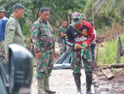 Pasiter Satgas TMMD Ke -115 Lakukan Pengukuran Hasil Progres di 4 Sasaran