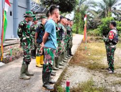 Fungsi Apel Pagi Pembagian Tugas di Lokasi TMMD Ke-115 Kodim 0313/KPR