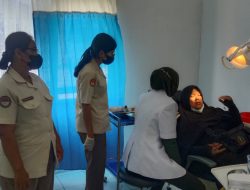 HUT Kesad Ke-77, Poskes  Bangkinang Gelar Pengobatan Gratis 