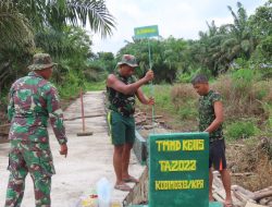 Ini Nama Jalan Program TMMD Ke – 115 di Dusun Teluk Punak