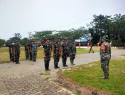 Pembagian Tugas Jelang Penutupan TMMD Ke- 115 Kodim 0313/KPR Disiapkan