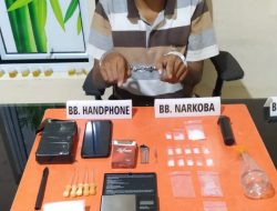Meresahkan, Pelaku Pengedar Narkoba di Desa Bukit Payung di Ringkus Satnarkoba