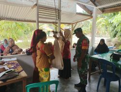 Wujudkan Balita Sehat Bebas Stunting, Babinsa Dampingi Kegiatan Posyandu