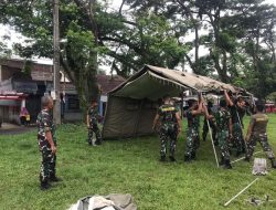 Perkuat Satgas TNI AL Pedulu Cianjur dengan Rumah Sakit Lapangan Canggih