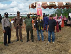 Babinsa Beri Pengamanan Kampanye Calon Kepala Desa Mahato