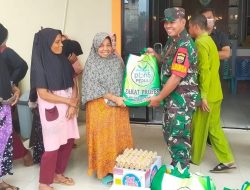 Serka Dedy Junianto Pantau Penyaluran Sembako untuk Warga