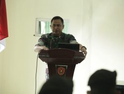 Dandim 0313/KPR Terima Kunjungan Siswa Diktuk Ba Polri Gel -II Tahun 2022 Polda Riau