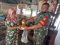 Lakukan Kegiatan Komsos, Babinsa Masuk Dapur Warga Binaan