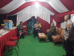 Dandim 0313/KPR Bersama Forkopimda Kampar Tinjau Pos Nataru di Kecamatan XIII Koto Kampar